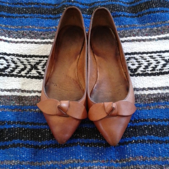 madewell pointy toe flats